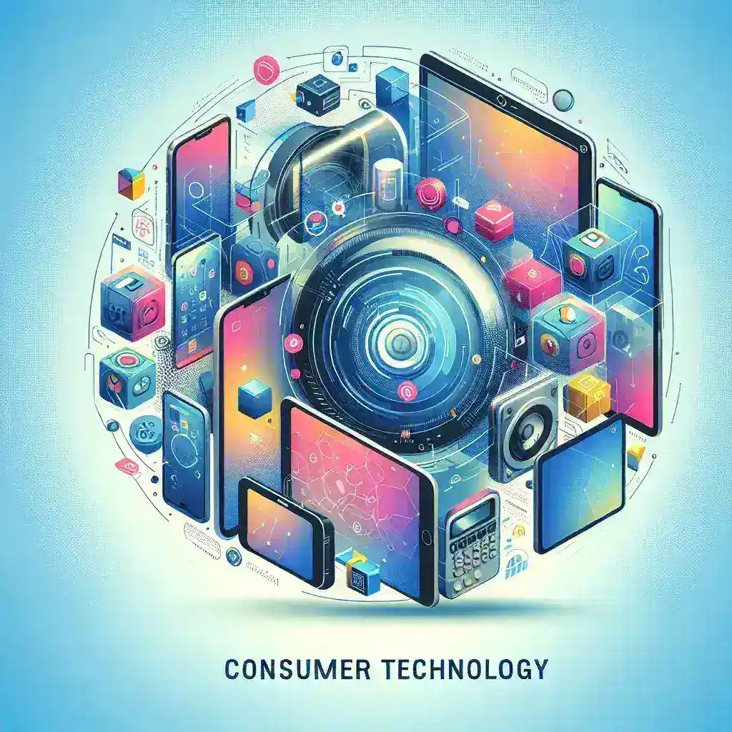 "Imagen de smartphones modernos y dispositivos tecnológicos, destacando características de última generación y los sistemas operativos más populares en la tecnología de consumo."